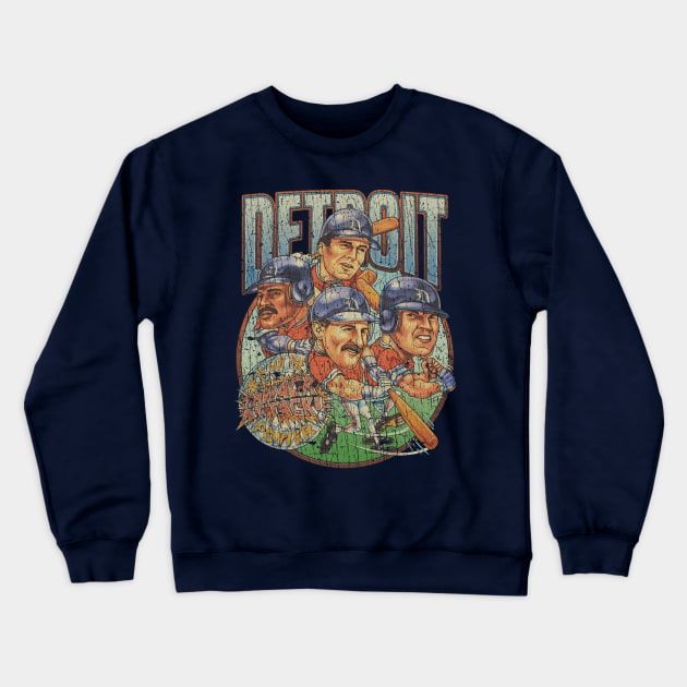 Detroit Thwack Attack 1993 Crewneck Sweatshirt by JCD666